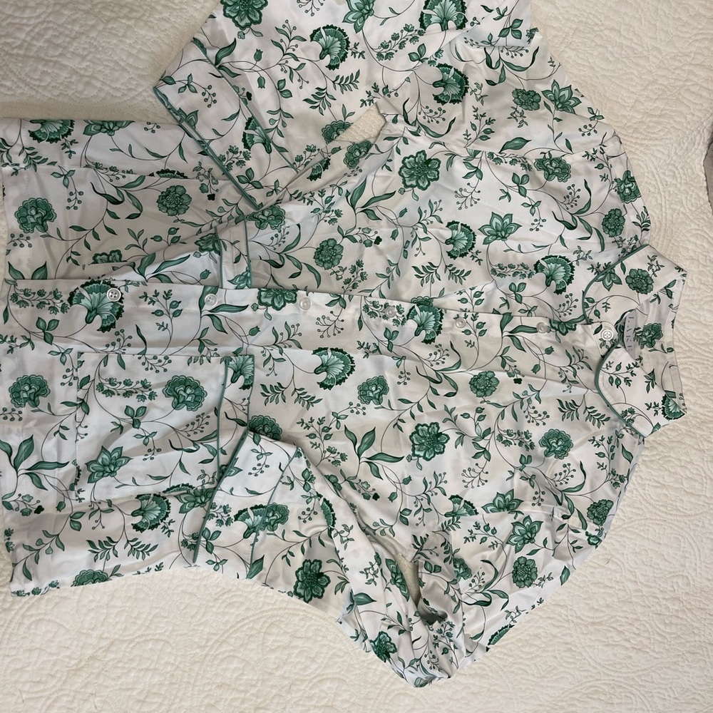 NWOT LAKE meadow vines pajama set - Picture 4 of 7